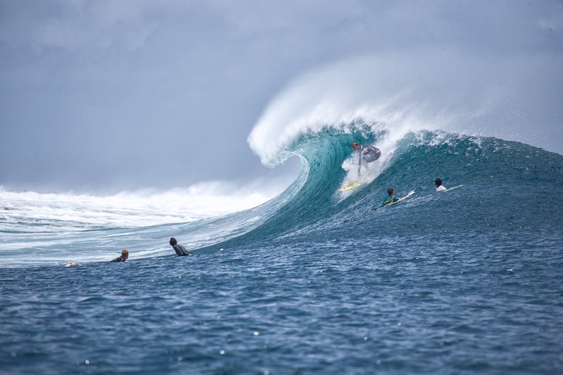 Surfer at Gold Coast, Queensland